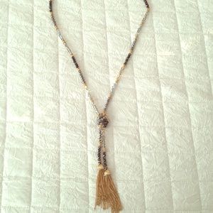 Long formal necklace
